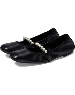 Туфли на плоской подошве Goldie Ballet Flat, черный Stuart weitzman