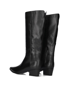 Элегантные серо коричневые высокие сапоги Jefri, черный Unisa