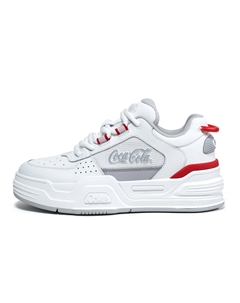 Кроссовки Skateboarding Shoes Unisex Low-top, белый Coca-cola