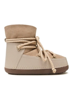 Женские зимние ботинки на платформе, бежевый Inuikii