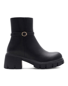 Ботильоны на блочном каблуке REGINA, черный Deezee