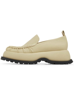 Лоферы женские низкие желтые Charles&keith