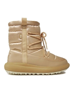 Женские зимние ботинки высокие со шнуровкой, бежевый Helly hansen