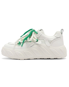 Туфли на платформе женские низкие C°banner