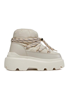 Женские зимние ботинки Endurance короткие на платформе, экрю Inuikii