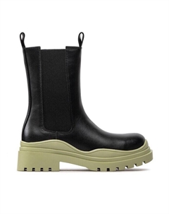 Ботинки на плоской подошве, черный Deezee