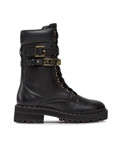 Ботинки на плоской подошве Pink 224 SF3195, черный Liu jo