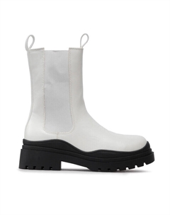 Ботинки на плоской подошве, белый Deezee