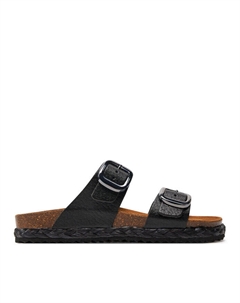 Эспадрильи D New Brionia High D45S8A 000BN, черный Geox