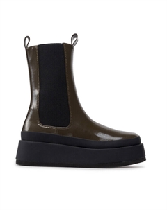 Ботинки на плоской подошве, зеленый Deezee