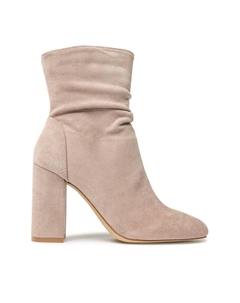 Ботильоны на блочном каблуке, бежевый Deezee