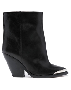 Ботильоны на шнуровке, черный Isabel marant