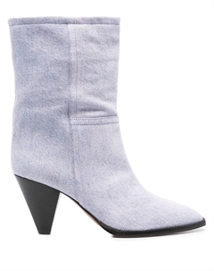 Сапоги с заостренным носком, фиолетовый Isabel marant