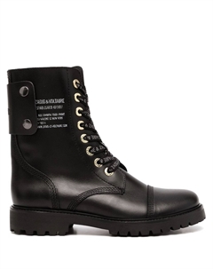 Ботинки Joe на шнуровке, черный Zadig&voltaire