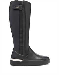 Сапоги Silvia 89 с логотипом, черный Liu jo