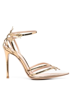 Туфли с заостренным носком, золотистый Gianvito rossi