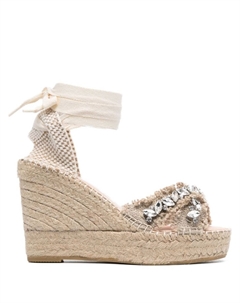 Manebi босоножки Capri Natural 105, нейтральный цвет