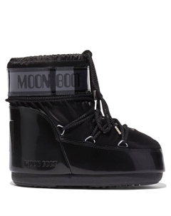 Дутые ботинки Glance на плоской подошве, черный Moon boot