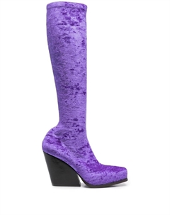 Велюровые сапоги, фиолетовый Stella mccartney