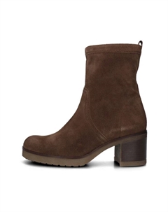 Замшевые ботильоны модель 851, коричневый Gabor