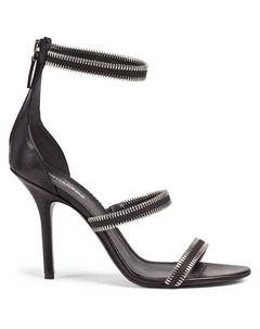 Сандалии с заклепками, черный Dsquared2