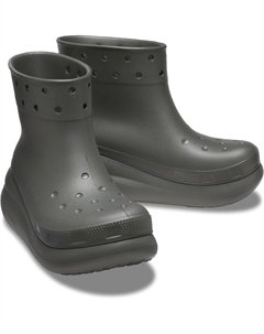 Ботинки Crush Rain Boot, цвет Dusty Olive Crocs