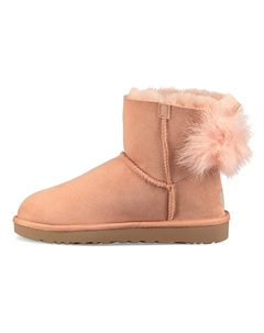 Сапоги зимние Fluff Bow, розово-красный Ugg