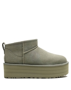 Угги Classic Ultra Mini Platform Shaded Clover, зеленый Ugg