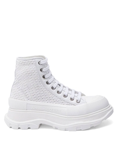 Плетеные ботинки, белый Alexander mcqueen