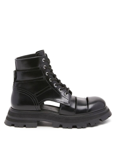 Ботинки Wander с вырезами, черный Alexander mcqueen