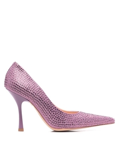 Туфли с кристаллами из коллаборации с Leonie Hanne, фиолетовый Liu jo