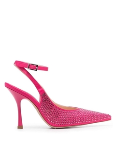 Декорированные туфли с заостренным носком, розовый Liu jo