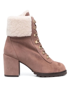 Ботильоны на шнуровке, коричневый Stuart weitzman