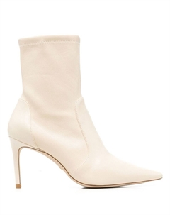 Ботильоны Stuart 85 на шпильке, нейтральный цвет Stuart weitzman