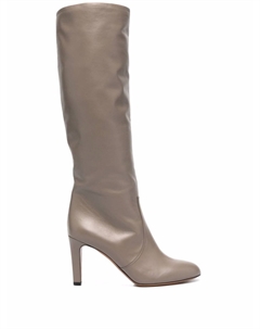 Сапоги на каблуке, серый Bally