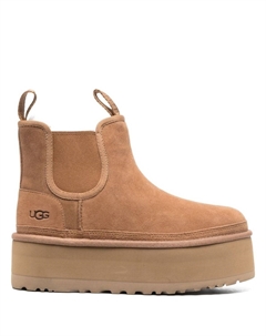 Угги Classic Mini на платформе, нейтральный цвет Ugg