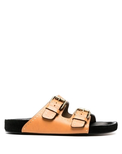 Шлепанцы Lennyo с пряжками, оранжевый Isabel marant