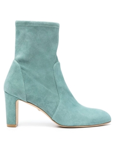 Замшевые ботильоны Vida 75, синий Stuart weitzman