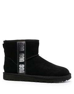 Угги Classic Mini с логотипом, черный Ugg