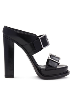 Босоножки на платформе, черный Alexander mcqueen