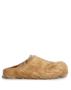 Слиперы Fussbett Sabot, нейтральный цвет Marni