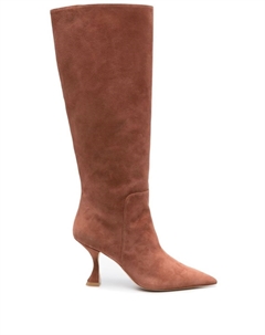 Сапоги с заостренным носком, коричневый Stuart weitzman