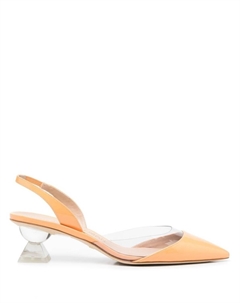 Туфли Lucite Sculpt, оранжевый Stuart weitzman