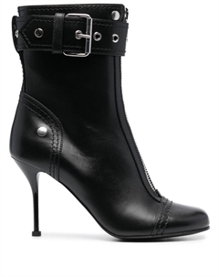 Ботильоны на шпильке, черный Alexander mcqueen