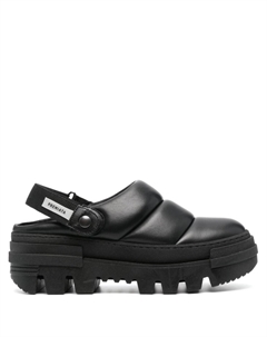 Стеганые сабо, черный Premiata