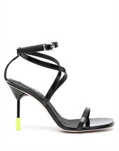 Босоножки с ремешками, черный Msgm