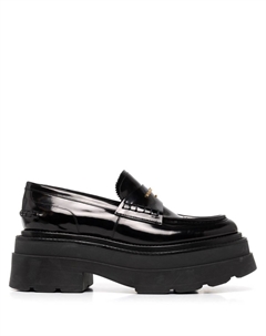 Лоферы на массивной подошве, черный Alexander wang