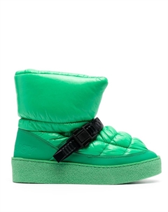 Дутые ботинки, зеленый Khrisjoy