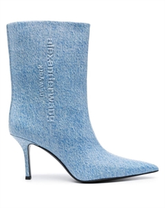 Джинсовые ботильоны Delphine 90, синий Alexander wang