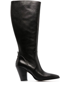 Сапоги Dover 95 на блочном каблуке, черный Michael michael kors